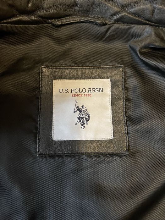 Куртка мужская, кожаная USPA.