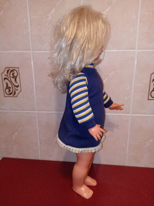 Кукла, лялька ГДР, 60 см.