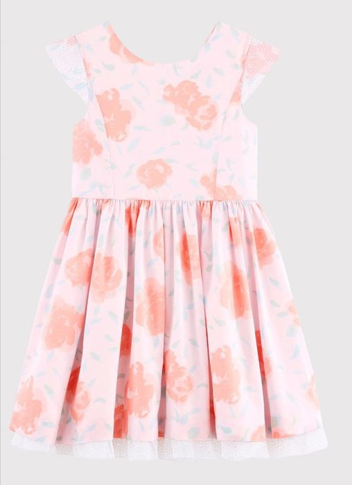 PETIT BATEAU bardzo elegancka naturalna Sukienka  116r