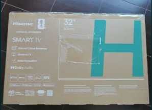 TV led Hisense 32A4S  de 32" 81cm HD smart tv