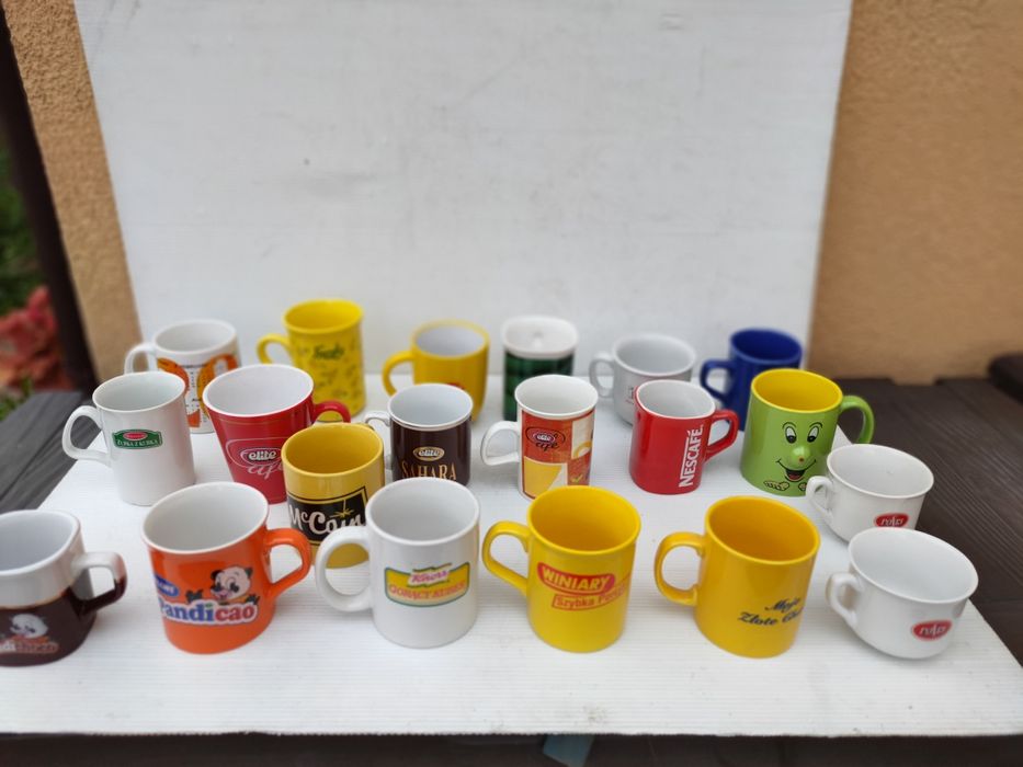 Zestaw 3 Kubków kolekcjonerski reklamowy