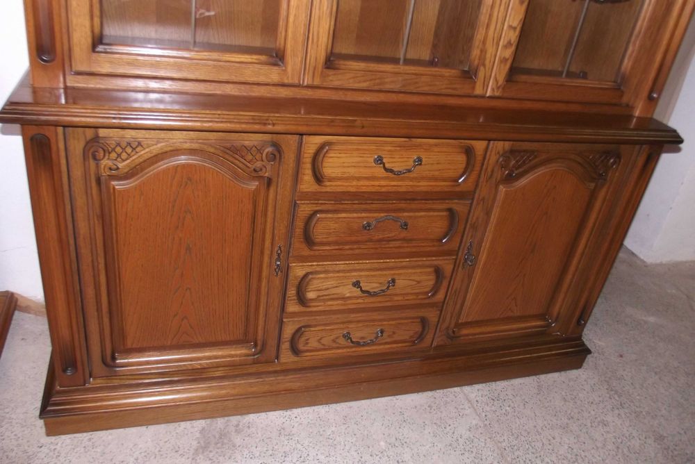 witryna kredens komoda dębowa  rustikal