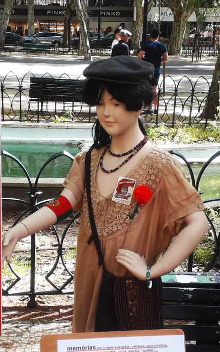 Manequim de rapariga antigo