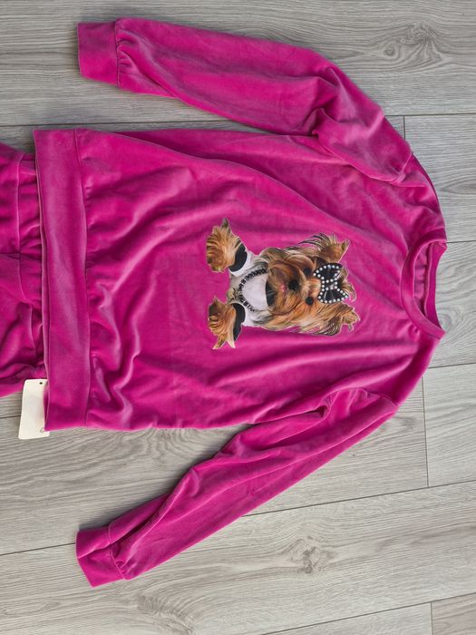 Nowy dres welurowy
