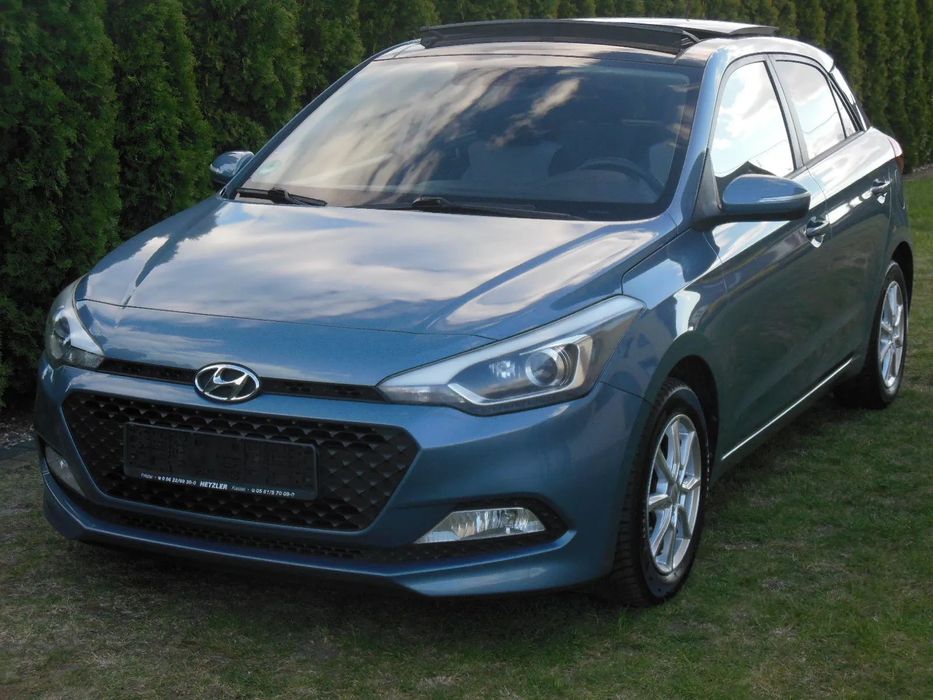 Hyundai i20 Bogate wyposażenie Atrakcyjny wygląd Panoramiczny dach Euro 6 Opłacony