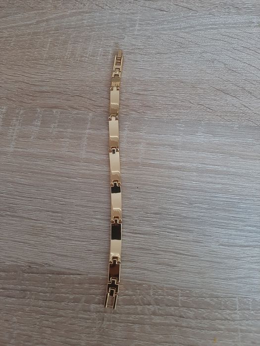 Bransoletka damska imitacja złota