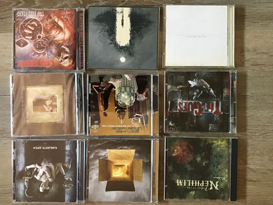 CDs metal , rock vários ,  letra G+H todos a 2€