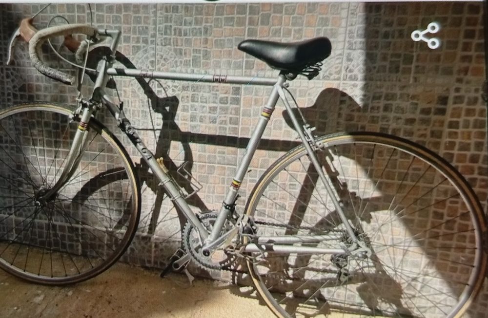 Bicicleta Clássica Vintage de Aço revisada