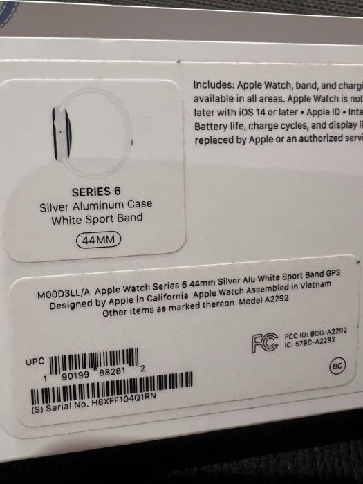 Apple Watch Series 6 44mm | Стан 10+/10 | Батарея 91%