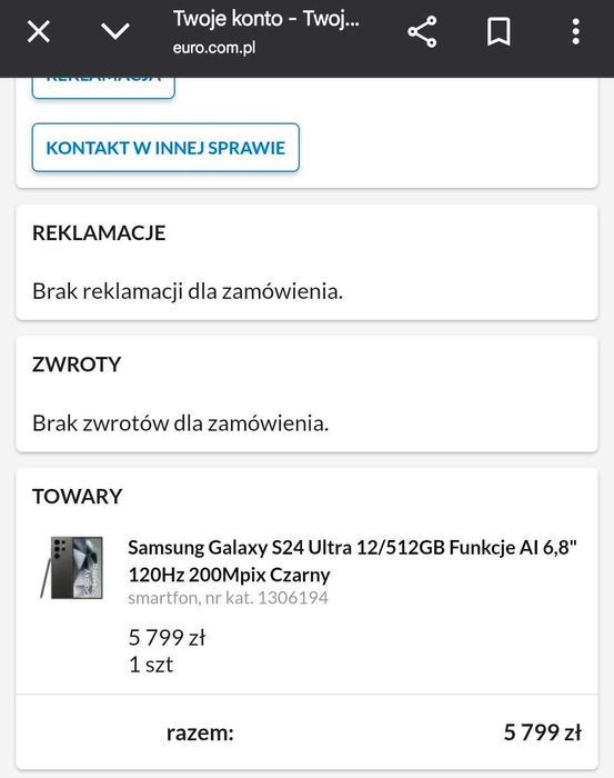 Samsung s24 ultra 512gb 12gb gwarancja