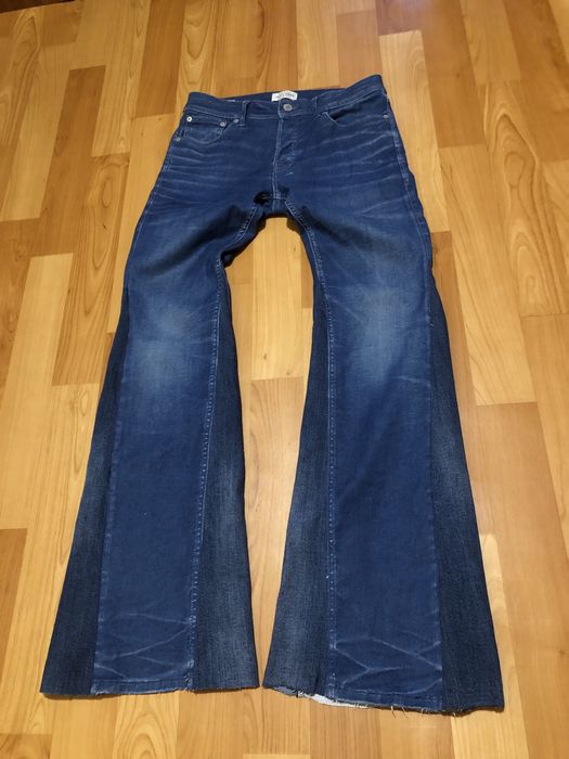 Flared Blue Jeans