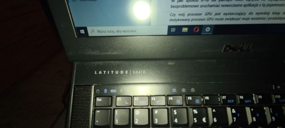 Laptop Dell latidude 9410 8ram 256Gb bardzo dobry stan