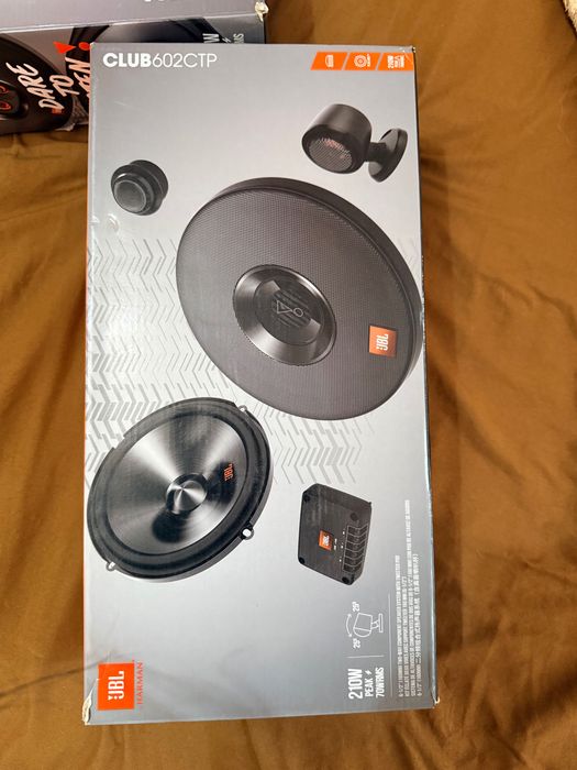 Автомобільна акустика JBL Club 602CTP та JBL CLUB 9632