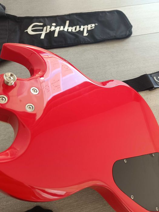 Epiphone SG "Power Players" - Escala Curta 3/4+ (Crianças / Viagem)