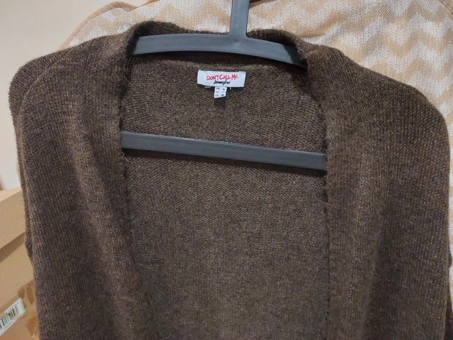 Casaco Comprido Malha, M-L-XL