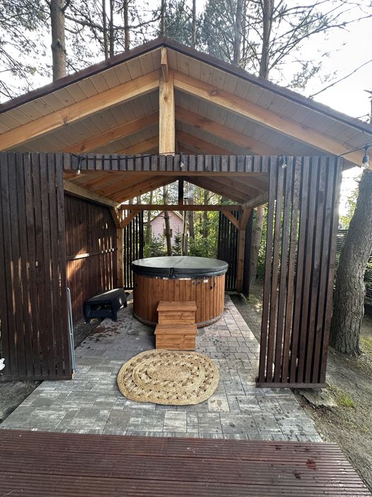 Domek w lesie-balia jacuzzi | Zwierzyniec 1,5 km | cisza i spokój