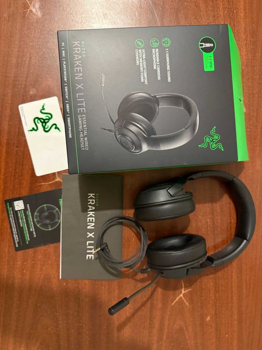 Ігрова гарнітура Razer Kraken X Lite (Навушники)