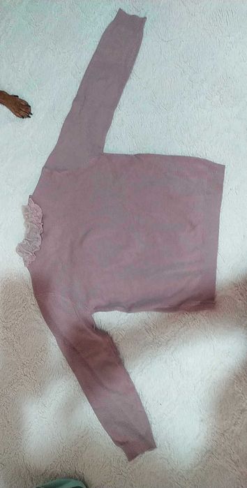 Camisola em malhinha menina 4/5 anos