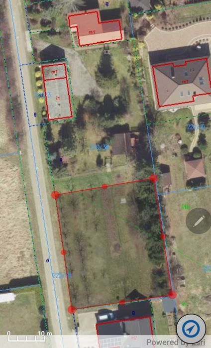 Działka budowlana z mediami 9 arów, Abramowice Prywatne - Widok 4