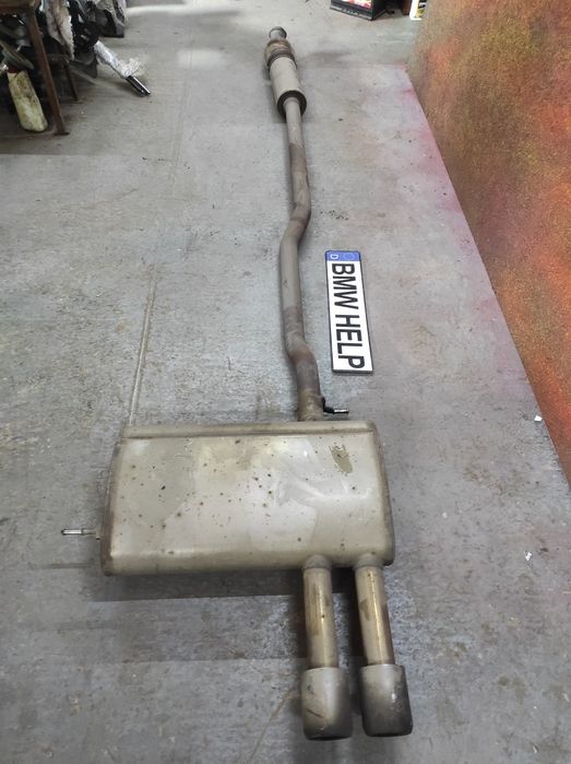 Глушитель Mini cooper S JCW B46A20A Ф55 Катализатор резонатор Выхлоп