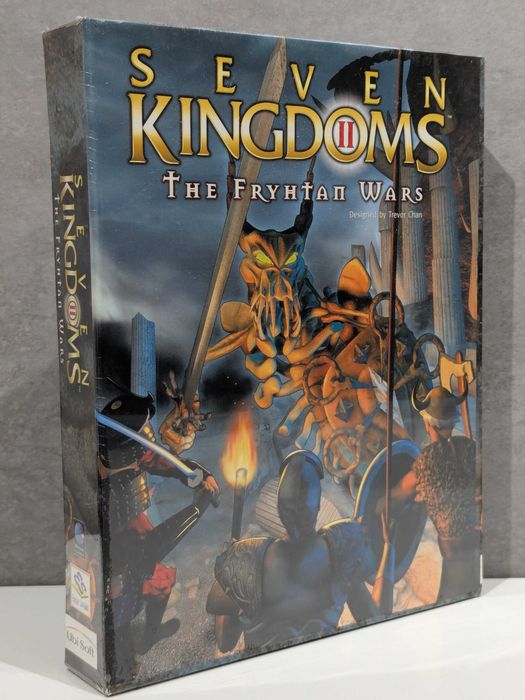 Seven Kingdoms II The Fryhtan Wars BIG BOX zafoliowany gra PC ENG 1999