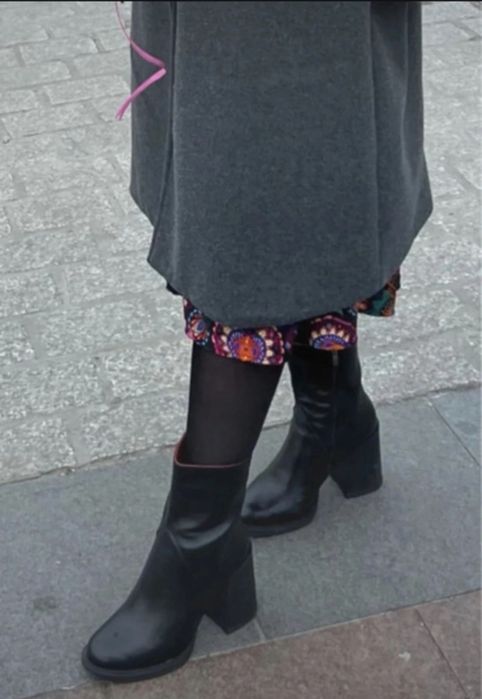 Czarne buty w bardzo dobrym stanie