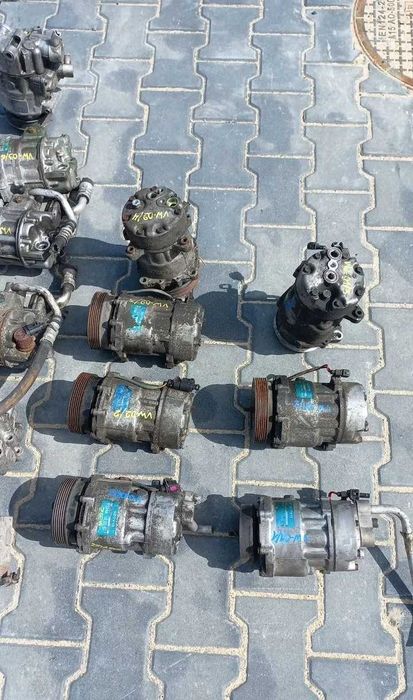 Компрессор кондиционера Меган Сценік кенго Трафік Лагуна Кліо 1.5 1.4 1.6 1.9 2.0 Перевірені на авто та з гарантією Компресор кондиціонера  рено