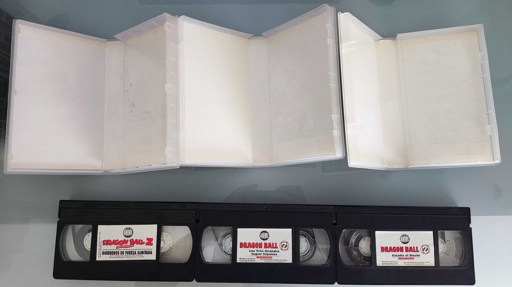 Dragon Ball / Dragon Ball Z – Lote de 12 VHS Originais Anime Video (Anos 90)