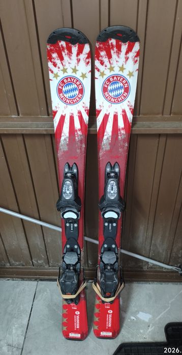 Zestaw Narty Rossignol Bayern 100cm + Buty Salomon F1 "po serwisie"