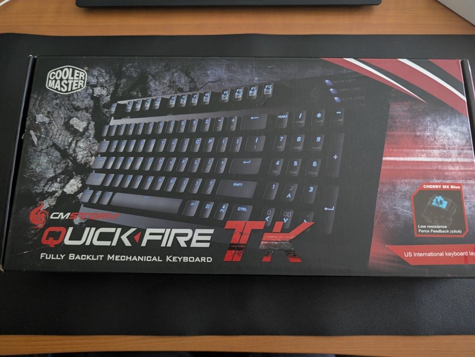Teclado mecânico Cooler Master Storm Quick fire TK
