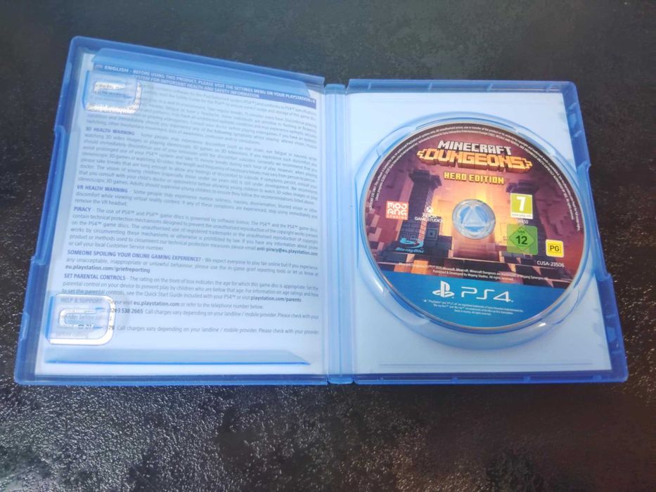 Minecraft Dungeons Hero Edition PS4 Polskie napisy w grze