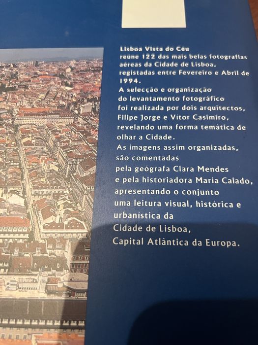 Livro “Lisboa Vista do Céu”