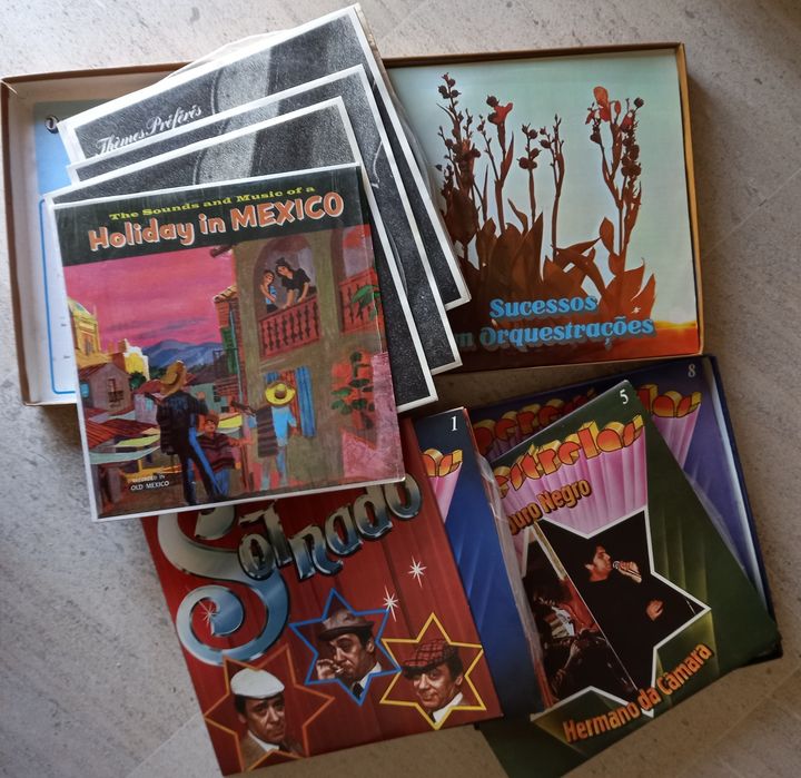 LPs by Various Artists for Listening or Craftwork