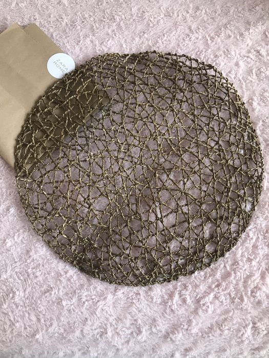 Individuais zara HOME dourado