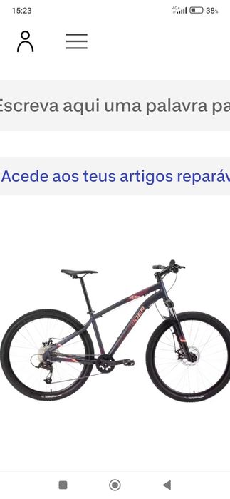 Bicicleta Rockrider igual a Nova ST 120