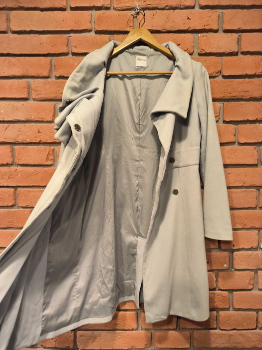 Płaszcz Valentino Red Damski Wełniany Wełna