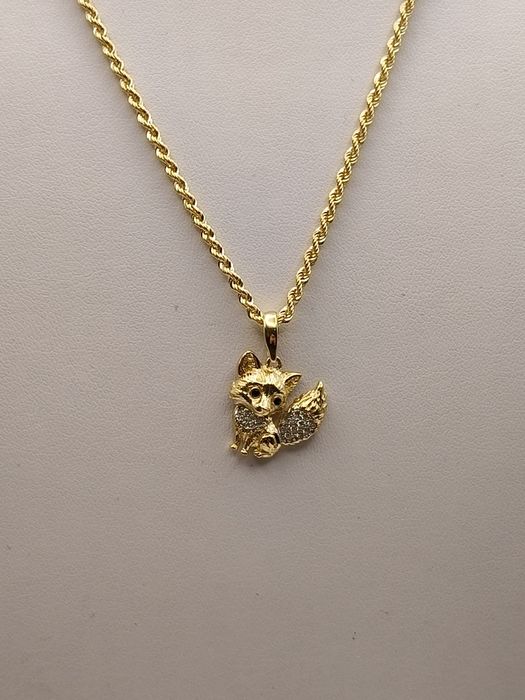 Złota zawieszka 585