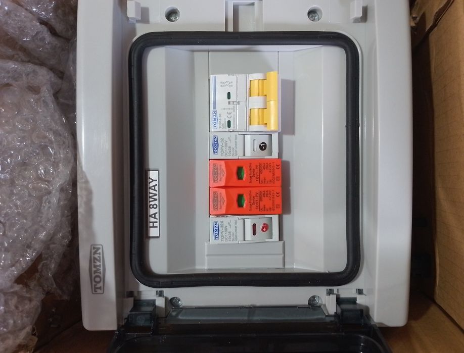 Щиток захисту для сонячних панелей.25Ам