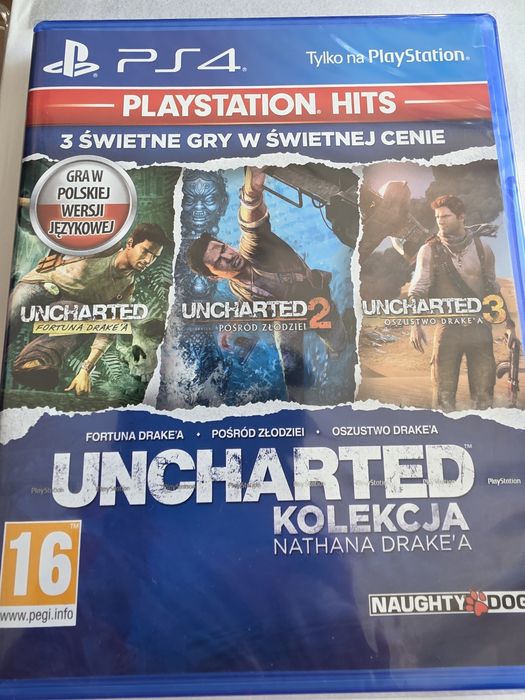 Uncharted Kolekcja Nathana Drake'a PS4/5 FOLIA
