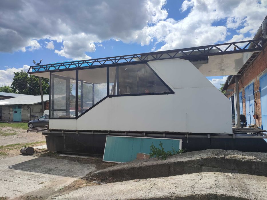 Водний транспорт продам хаус-бот плав дачу дім на воді