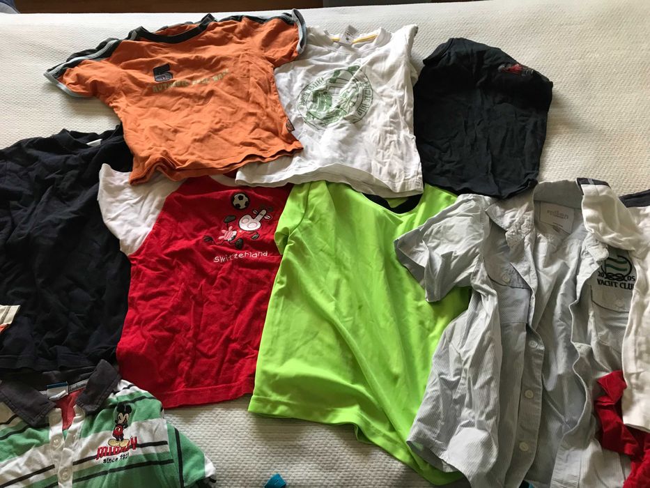 Lote roupa menino verão- 5/6 anos