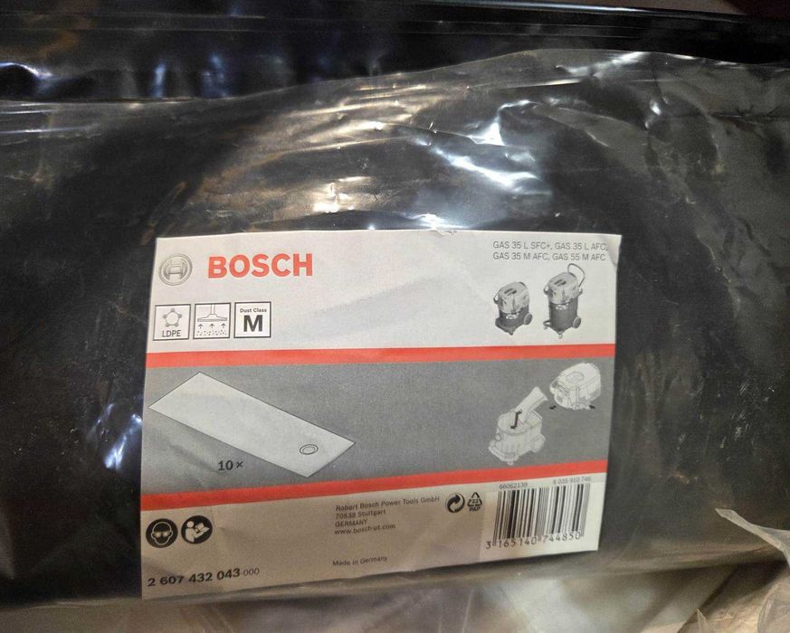 Worek tekstylny na pył do odkurzacza GAS 55 BOSCH