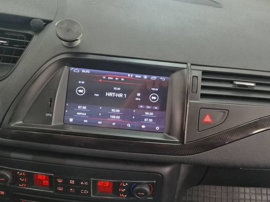 Rádio Android Citroen C5 X7 2008 a 2017 7" 2/32GB CarPlay Android Auto (Novo)
