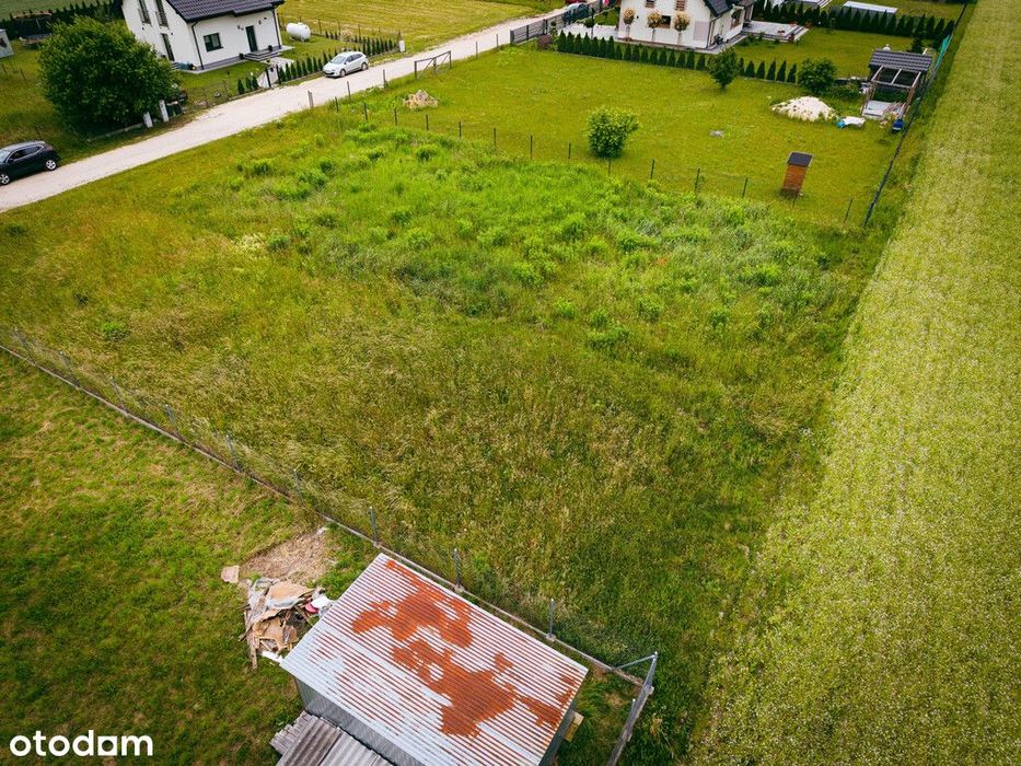 Działka budowlana Wronowice 1011 m² w cichej okoli - Widok 2