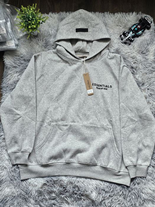 Сіра худі Essentials Fear Of God S-M-L