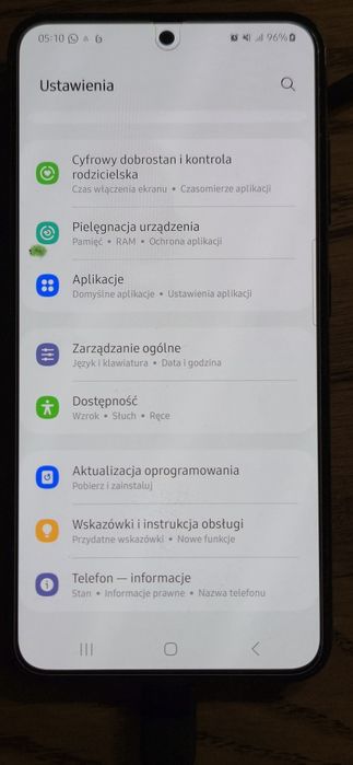 Smartfon Samsung Galaxy S23 8/128GB 6,1" czarny, zablokowane piksele
