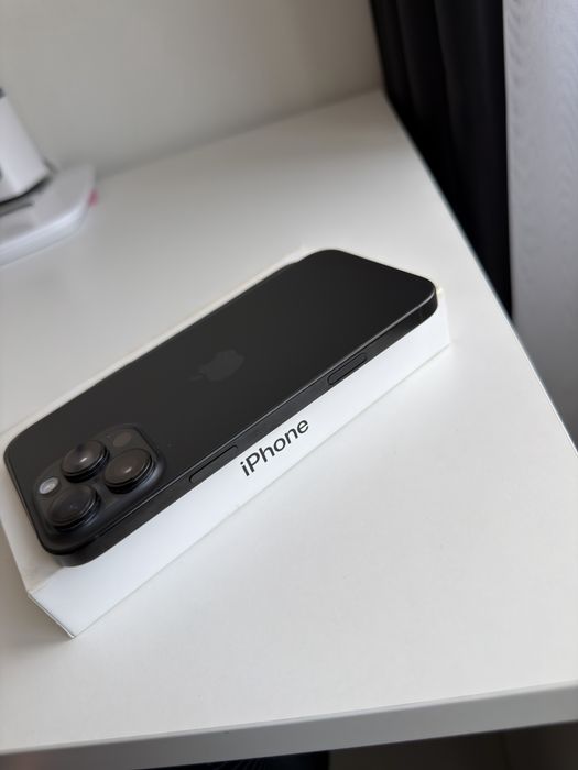 Apple iPhone 16 Pro Max 256GB Black Titanium!! Sim+Esim!! 700$