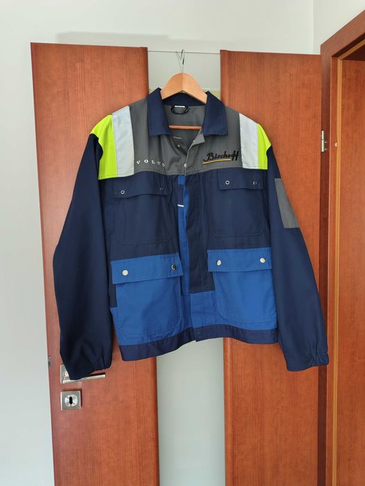 bluza robocza lekka kurtka robocza męska XL/XXL Bischoff odblaski nieużywana