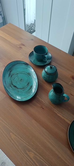 Zastawa porcelanowa. Talerze porcelanowe Bogucice Nostalgia.