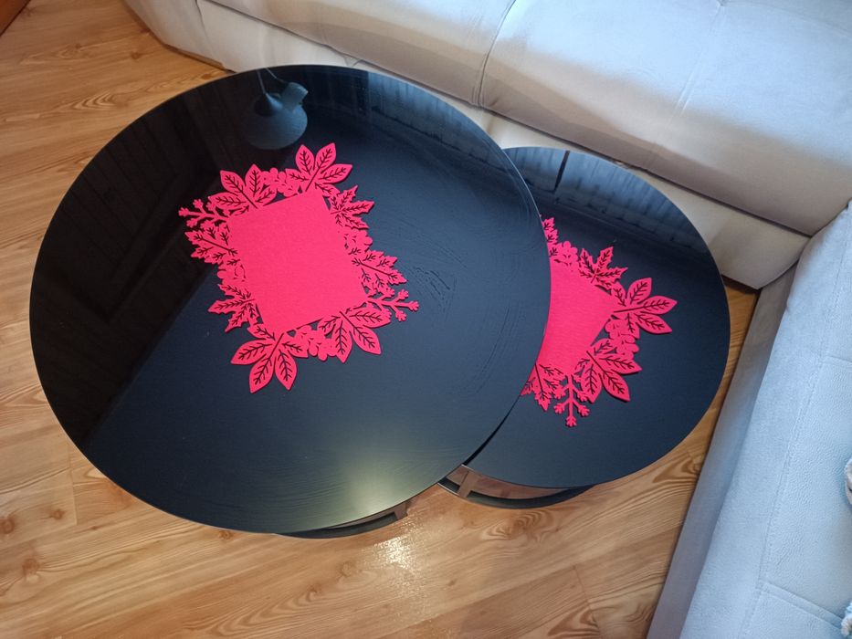 Szklane stoliki do salonu